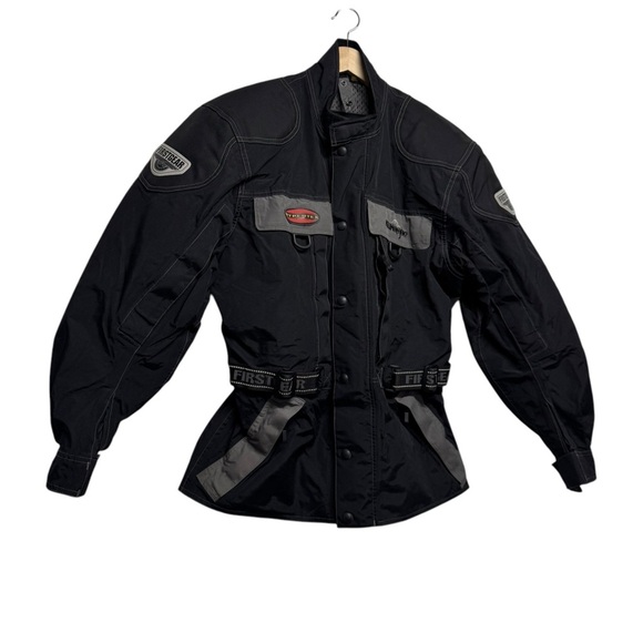 FIRST GEAR Kilimanjaro Motorcycle Jacket Black M - Picture 6 of 12